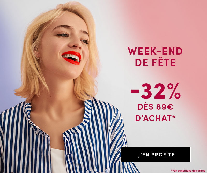-32% dès 89€ d&apos;achat